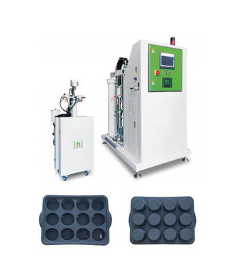 Liquid Silicone Rubber Cake Moulds And Baking Moulds LSR Injection Machine