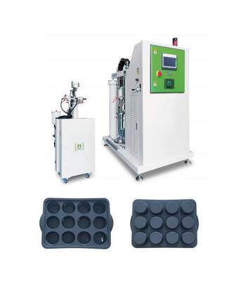 Liquid Silicone Ice Cube Mold Forming Machine , Ice Cube Mold Production Equipment