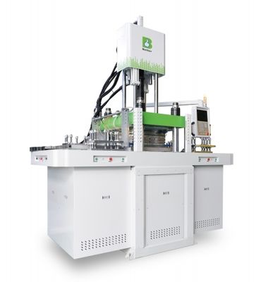 kopen Verticale dubbele glijbaan precisie spuitgietmachine voor vloeibare siliconenrubber online manufacture