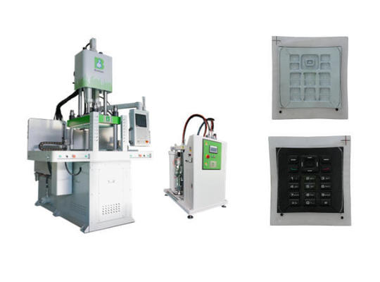 Beli Mesin Cetak Over Molding Silikon Cair untuk Tombol Tahan Air Ponsel online manufacture