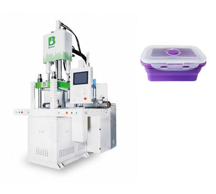 주문 점심 상자 오버 폼핑 머신 LSR 접이식 사무실 노동자 실리콘 점심 상자 폼핑 머신 online manufacture