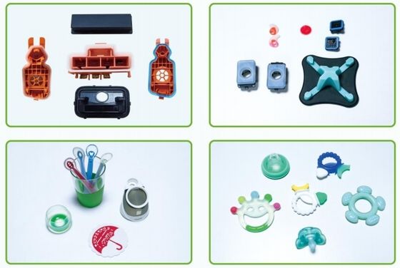 Double Color Vertical Liquid Silicone Rubber Injection Molding Machine