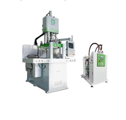 Silicone Protective Face Shield Production Equipment Dual-Station Vertical Liquid Silicone Rubber Molding Machine