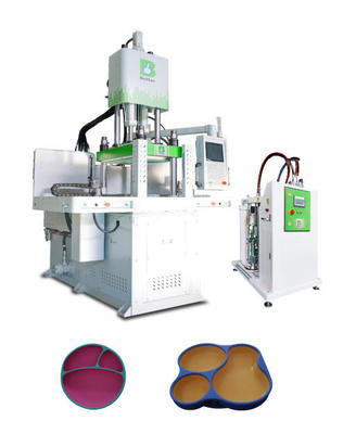 LSR Anti Slip Baby Plates Suction Cup Type Plate Molding Machine
