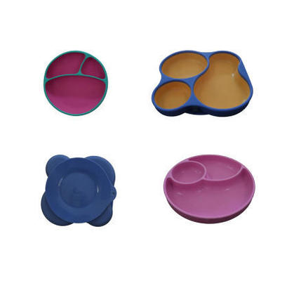 LSR Anti Slip Baby Plates Suction Cup Type Plate Molding Machine