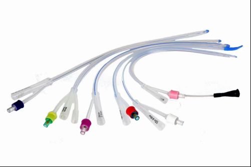 Macchina per stampaggio silicone a doppia luce catetere, piastra a doppia slitta verticale, LSR