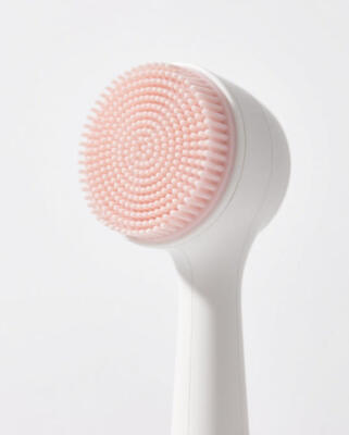 Máquina de injeção LSR de corrediça dupla vertical para produção de escova de limpeza facial