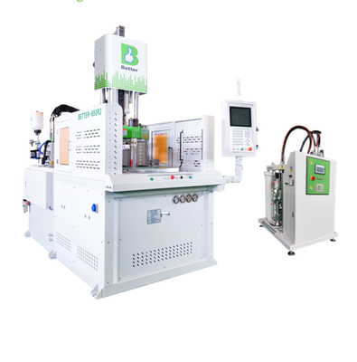 เครื่องพิมพ์ฉีด LSR แบบหมุนตั้งด้วยการเพิ่มประสิทธิภาพ 30% แรงกั้น 85 ตัน และมอเตอร์เซอร์โว